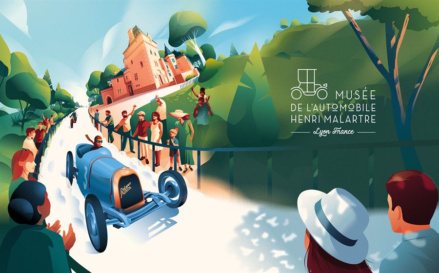 Territoire de marque du Musée Henri Malartre conçu par LOCO